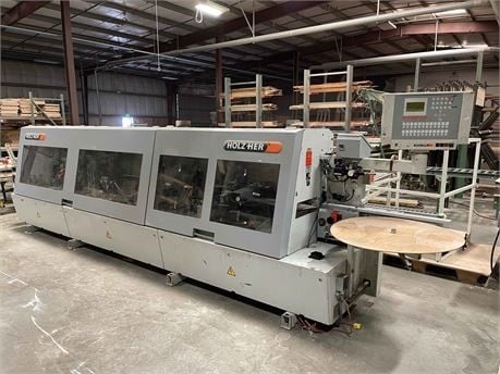 Holz-Her #Triathlon-1485, Edgebander, 0.4-25 mm Edge thickness, 60-6000 mm width x 6-60 mm Workpiece Size - Image 1
