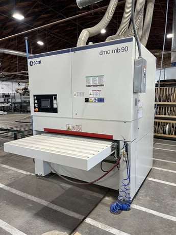 53" SCM #DMC-MB-90-DBB-135-Masterbrush, Automatic Brush Sander, 5" Brush Size, 12" diameter Brush Roller - Image 2