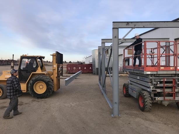 8000 lb. Sellick, Rough Terrain Forklift, 3-Cylinder Gas Engine, 163" 3-Stage Mast, Enclosed Cab - Image 2