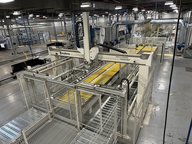 Stefani #Evolution-SSB, Double-Sided Edgebander w/Mahros Automatic Vacuum Loading & Unloading, 2017 - Image 3