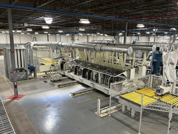 Stefani #Evolution-SSB, Double-Sided Edgebander w/Mahros Automatic Vacuum Loading & Unloading, 2017 - Image 5