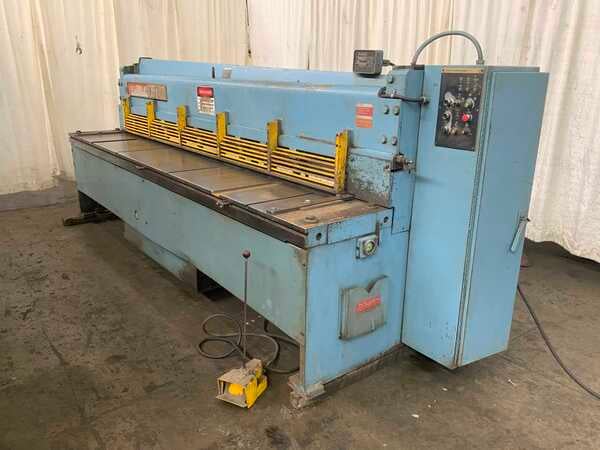 1/4" x 10' Niagara #IF10, Hydraulic Squaring Shear, 10.2' overall Blade length, 36" Back Gauge, 24/60 SPM, 15 - Image 10