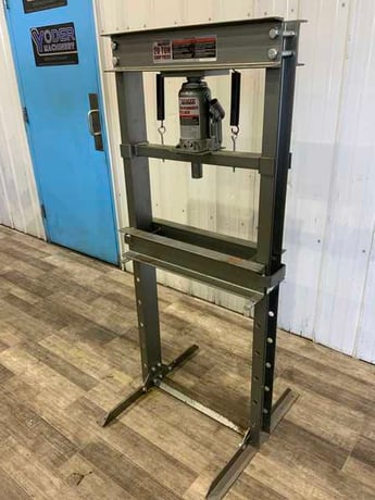 20 Ton, Central Machinery #60607, H Frame Press, 26" x 8.25" Bed Area, 22.375" Between Housings, 5.5" Stroke - Image 1