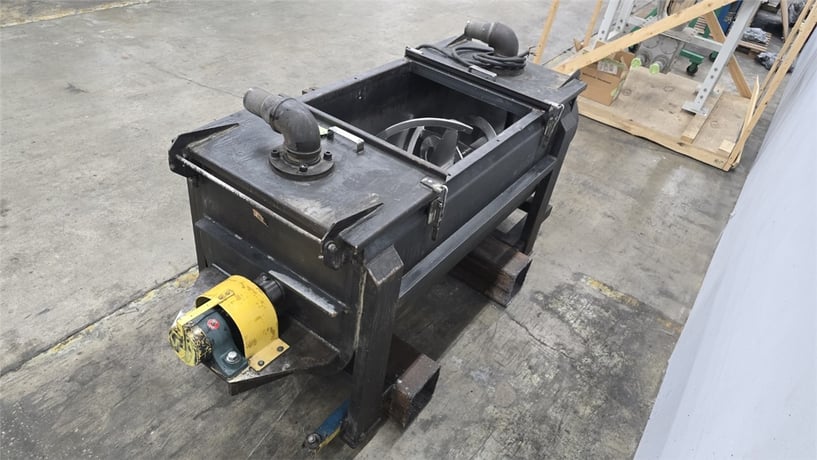 16 cu.ft. Lowe Industries #C-16, Platform Double Ribbon Blender, 3" diameter Mixing Shaft, 1.5" width x 0.5" - Image 4