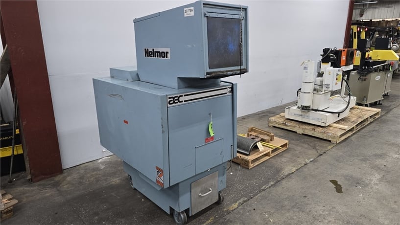 12" x 15" Nelmor #RG1215M1, Granulator, 3-Blade Rotor, (2) Bed Knives, 58" Infeed height, 0.5" Screen, 20 HP - Image 3