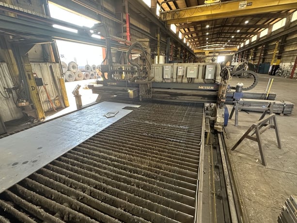Messer #MPC2012, Dual Head Precision Plasma Beveling Cutting System, Slagger Type, 2.5" Cut capacity, 12' x - Image 1