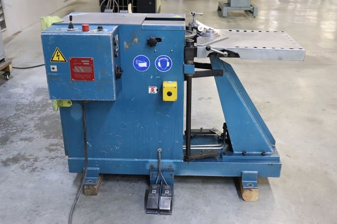 Spiral-Helix #Lite, Hydraulic Gorelocker Elbow Machine, Edge Former Machine, 0.4-1.25 mm max Thickness - Image 4