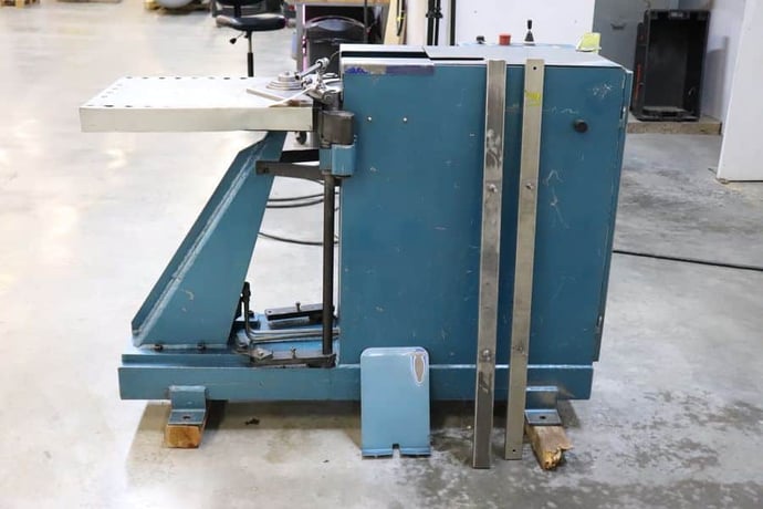 Spiral-Helix #Lite, Hydraulic Gorelocker Elbow Machine, Edge Former Machine, 0.4-1.25 mm max Thickness - Image 7
