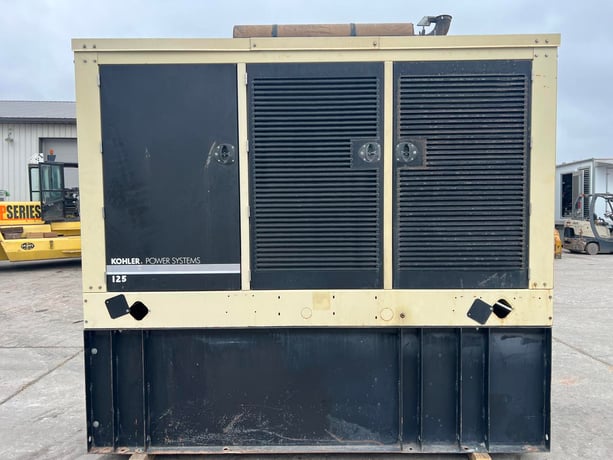 125 KW Kohler #125REOZJD, Generator, w/Enclosure & Base Fuel Tank, 6.8L Diesel Engine, 12-Wire, 1/3 Phase, 60 - Image 3