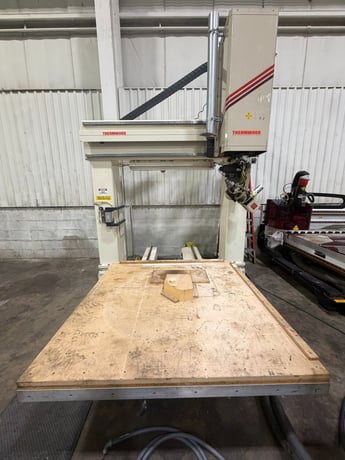 Thermwood #C67, 5-Axis CNC Router, 60" X, 60" Y, 24" Z, 5' x 5' Table, 0-900 IPM, 8 HP, 18000 RPM, 220/440 V - Image 1