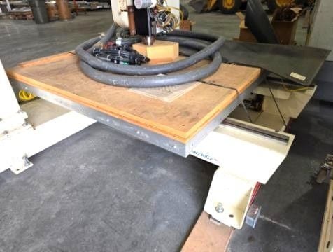 Thermwood #C67, 5-Axis CNC Router, 60" X, 60" Y, 24" Z, 5' x 5' Table, 0-900 IPM, 8 HP, 18000 RPM, 220/440 V - Image 10