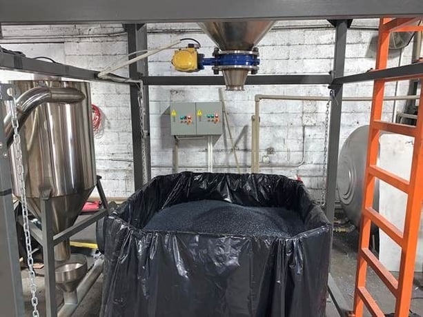 6" Huaxing #150-DWM11, 3-Stage Plastic Extrusion Line, for PE & PP, 30:1 L/D, 600-1000 kg/hr., 5.9" x 177.2" - Image 3