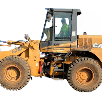 26083 lb. Case #621D, Wheel Loaders, 3 cu.yd. Bucket capacity, 156.9" Lift height to Hinge Pin, 9.52' - Image 2