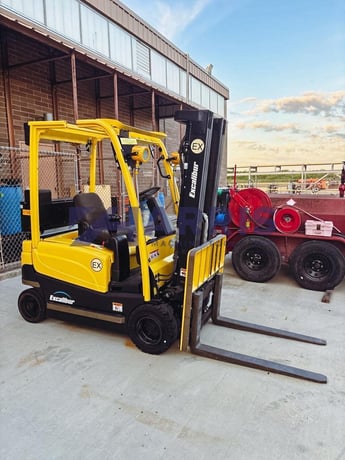3600 lb. Excalibur #Miretti-E18, Forklift, 4-Wheel, Explosion Proof, Zero Turn Radius, 2018 - Image 1