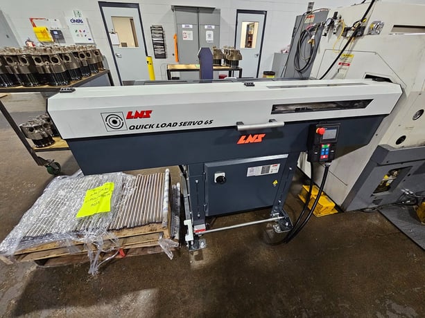 Okuma #Heritage-ES-L6II, 2" Axis CNC Lathe w/Bar Feed & Chip Conveyor, 13.7"/11.81" Swing, 1.63" Bar, 8.27" - Image 2