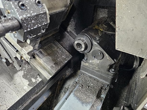 Okuma #Heritage-ES-L6II, 2" Axis CNC Lathe w/Bar Feed & Chip Conveyor, 13.7"/11.81" Swing, 1.63" Bar, 8.27" - Image 7