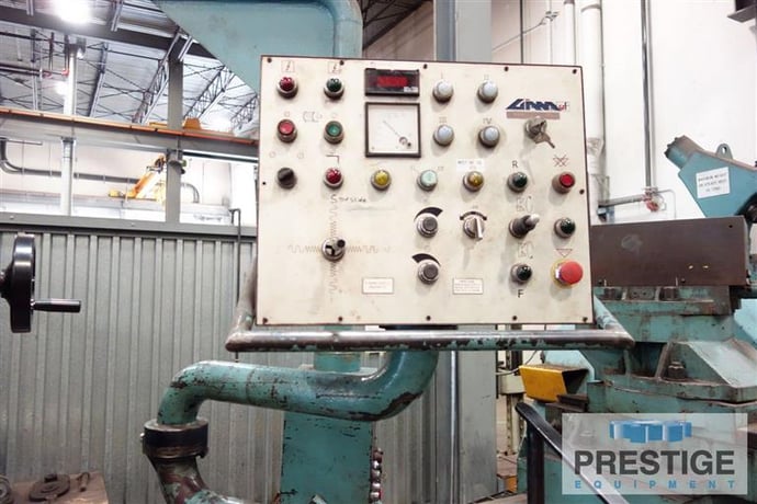 129" x 531" Giana #GFP-24, heavy duty manual lathe, 78.74" chuck, 5.9" hole, 4 Steady Rest, inch/metric - Image 6