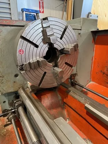 20" x 120" Standard Modern #20120, engine lathe, 15.5" 4-jaw chuck, 3.06" bore, 15 HP, 27-1600 RPM - Image 6