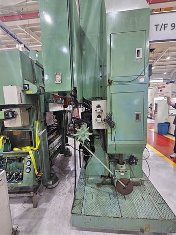 45 Ton, Asahi Seiki #STP-45, transfer press, 2.56" stroke, 13.78" Shut Height, 12 station die set, 3" pitch - Image 6