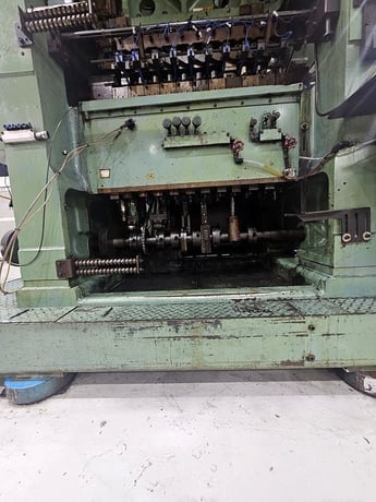 45 Ton, Asahi Seiki #STP-45, transfer press, 2.56" stroke, 13.78" Shut Height, 12 station die set, 3" pitch - Image 8