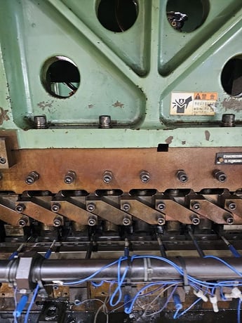 45 Ton, Asahi Seiki #STP-45, transfer press, 2.56" stroke, 13.78" Shut Height, 12 station die set, 3" pitch - Image 10