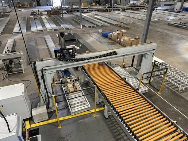 Weeke #Optimat-BST503/BST507, CNC Through Feed Boring Line, 98.4" L x 39.4" width, 2.4" thick max Workpiece - Image 10