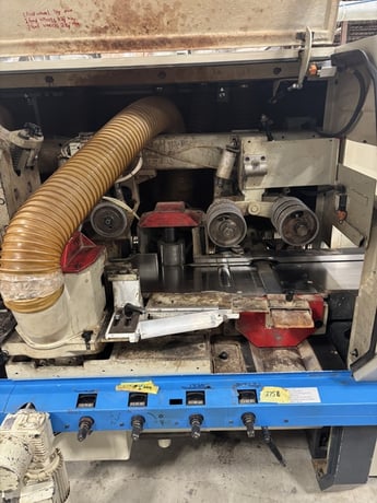 Weinig #Unimat-23E, 6-Head Moulder, 9" x 6" capacity, 1.8" Spindle diameter, 10.5" Cutterheads, 11/15 kW, 230 - Image 2