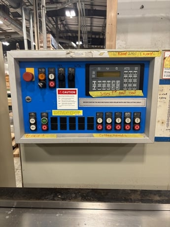 Weinig #Unimat-23E, 6-Head Moulder, 9" x 6" capacity, 1.8" Spindle diameter, 10.5" Cutterheads, 11/15 kW, 230 - Image 5