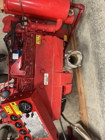 Perkins Phaser #1006-6T, Series Engine YB Designation Fire Pump Engine, 188 hours - Image 3
