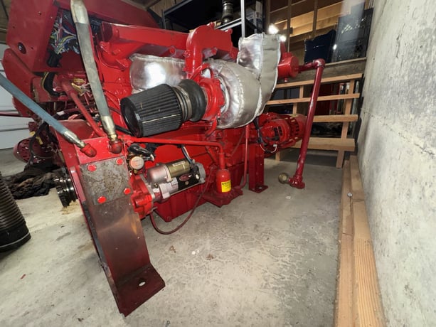 Perkins Phaser #1006-6T, Series Engine YB Designation Fire Pump Engine, 188 hours - Image 7