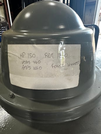 150 HP 1800 RPM U.S. Motors, Frame H444TP, vert pump, 460 Volts - Image 2