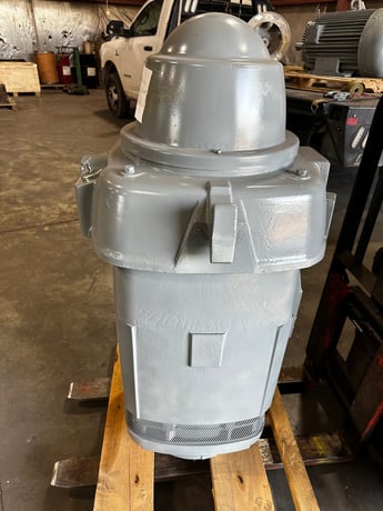 150 HP 1800 RPM U.S. Motors, Frame H444TP, vert pump, 460 Volts - Image 6