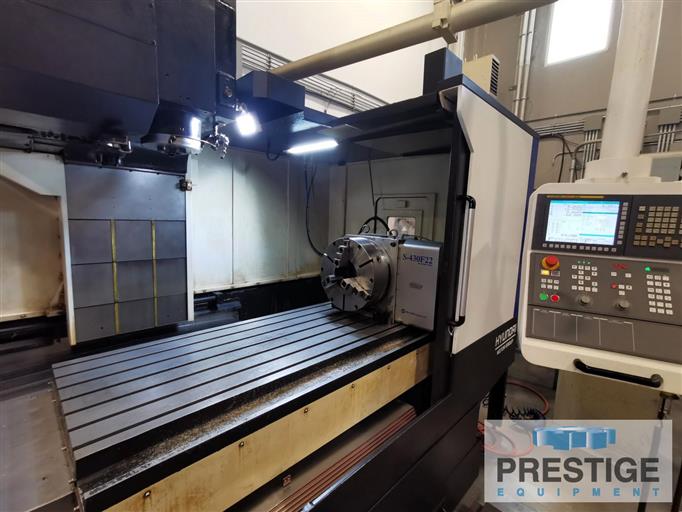 Hyundai Wia #F750B, CNC vertical machining center, 30 automatic tool changer, 61" X, 29.5" Y, 28.3" Z, 4500 - Image 2