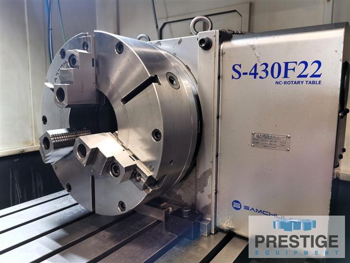 Hyundai Wia #F750B, CNC vertical machining center, 30 automatic tool changer, 61" X, 29.5" Y, 28.3" Z, 4500 - Image 4
