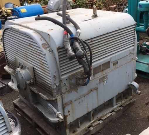 1500 HP 1200 RPM Allis-Chalmers, Frame 3740, weather protected enclosure type 1, SB, used, 4000 Volts - Image 1