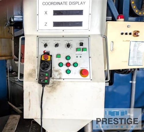 236" HNK #NT6080, CNC vertical turning center, 12 ATC, 314.96" sw, 98.42" stroke, 196.85" under height, Fanuc - Image 5