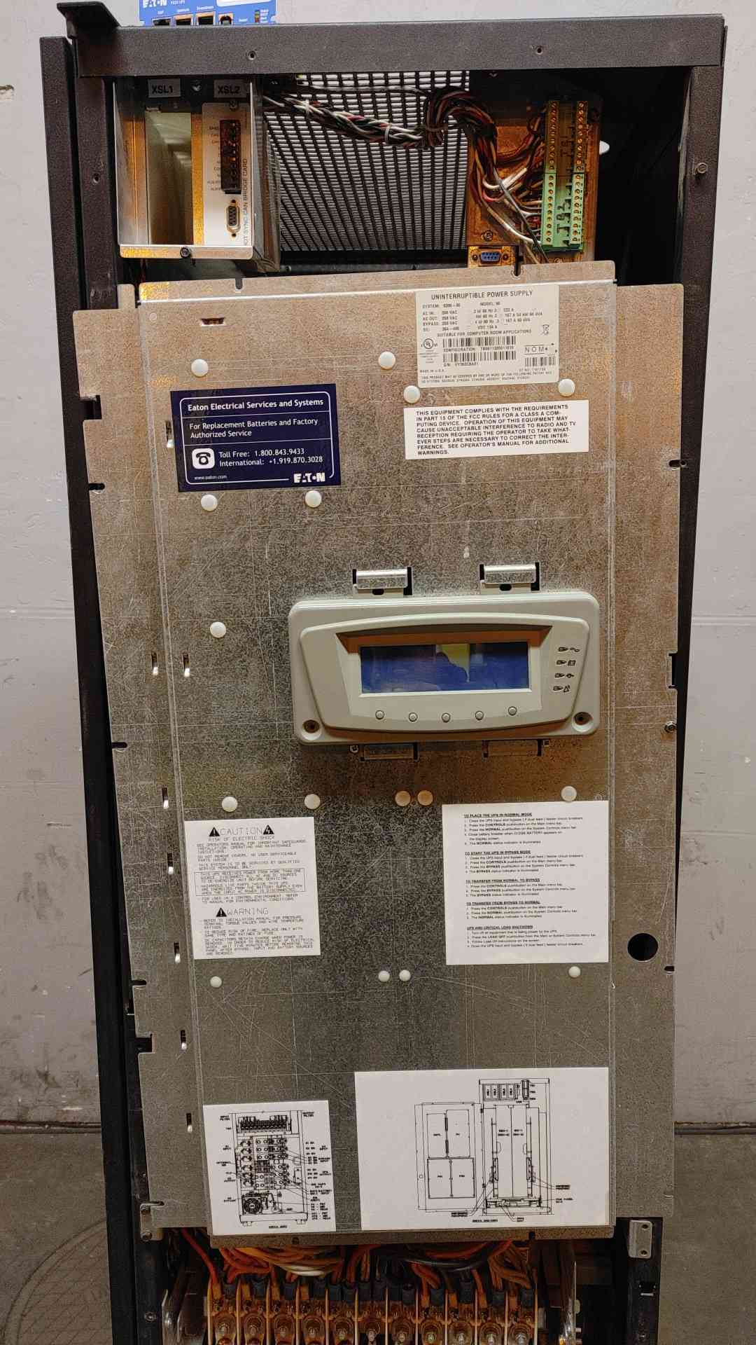 60.0 KVA Eaton 60, Powerware 9390-80 uninterruptible power supplies, 3 Phase, 3/4 Wire, 60 Hz, 54 kW, 167 - Image 8