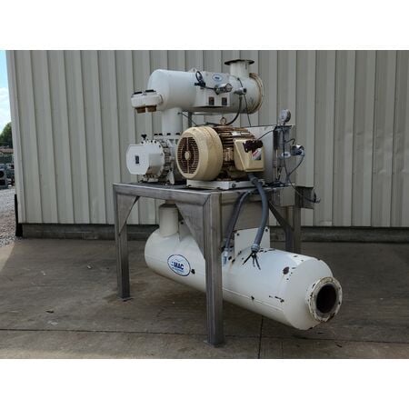 MAC Roots Dresser #715-RCS, Vacuum Blower Package, w/Inlet & Discharge Silencers, 75 HP, 230/460 V, On Base - Image 3