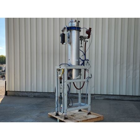 Bemis Packaging Machinery Co. #5500-E-424, Valve Bag Air Packer, Stainless Steel, 10" Butterfly Fill Valve - Image 2