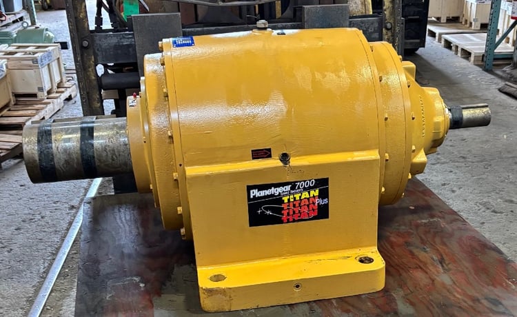 25 HP @ 1750 RPM, Titan Planetgear #Titan-Plus, 330.00:1 ratio, 5 Output RPM, new/surplus - Image 3