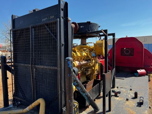Ellis Williams #WH1000B, triplex mud pump, Caterpillar 3412E engine - Image 4
