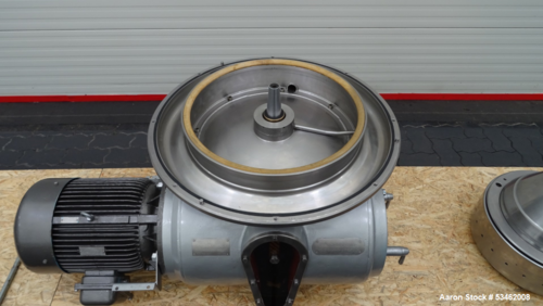 GEA Westfalia #MSD-60-01-076, Desludger Disc Centrifuge, separator design, Stainless Steel, 6540 RPM bowl - Image 4