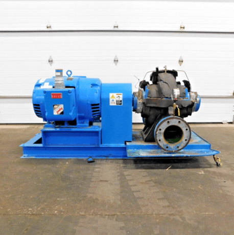 2880 GPM, 160 TDH, Paco #3080154X504XX1952-EE, Split Case Centrifugal Pump, 150 HP Motor, 8x10, 12.85" - Image 1