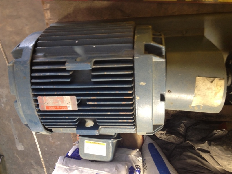 75 HP 3555 RPM General Electric, Frame 364TS, TEFC, 230/460 Volts - Image 1
