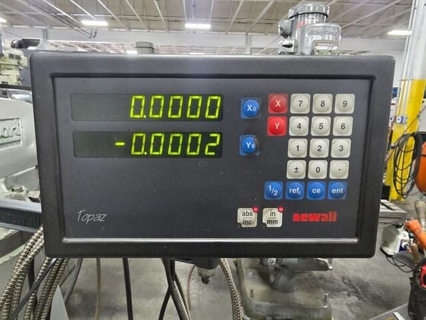 Bridgeport #Series-I, vertical mill, 9" x42"tbl, 1.5 HP variable speed, 31" X, 12" Y, 16" Z, 4200 RPM, R-8 - Image 9