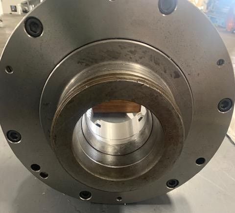 12" Buck #AT123RC, manual lathe chuck, 3-jaw - Image 6