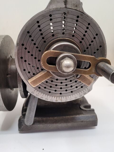 6" Ellis Dividing Head, 4 jaw chuck - Image 3