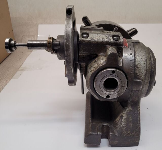 6" Ellis Dividing Head, 4 jaw chuck - Image 5