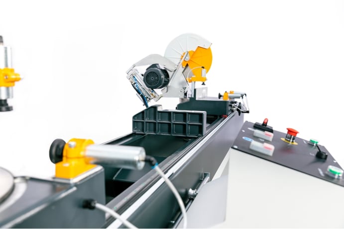 Atech #Norma-02-SA, Semi-Automatic Double Head Miter Saw, 16" blade, 3400 RPM, 3 HP, digital read out, New - Image 4