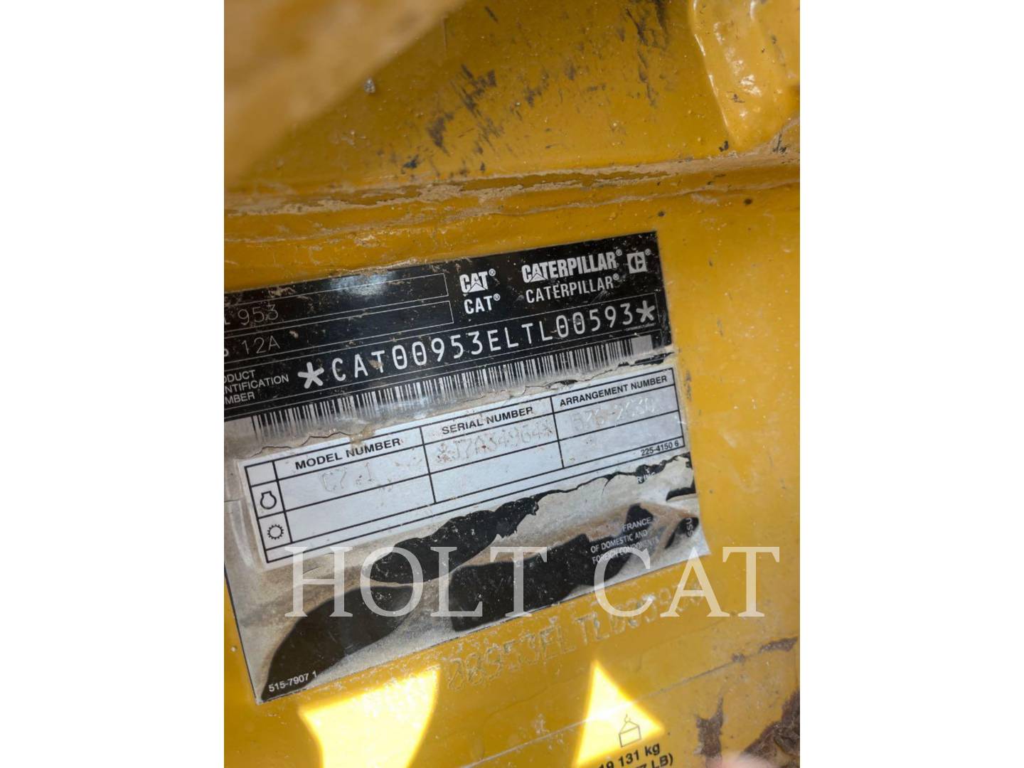 Caterpillar 953 QC, Track Loader, 1109 hours, S/N: LTL00593, 2024 - Image 6